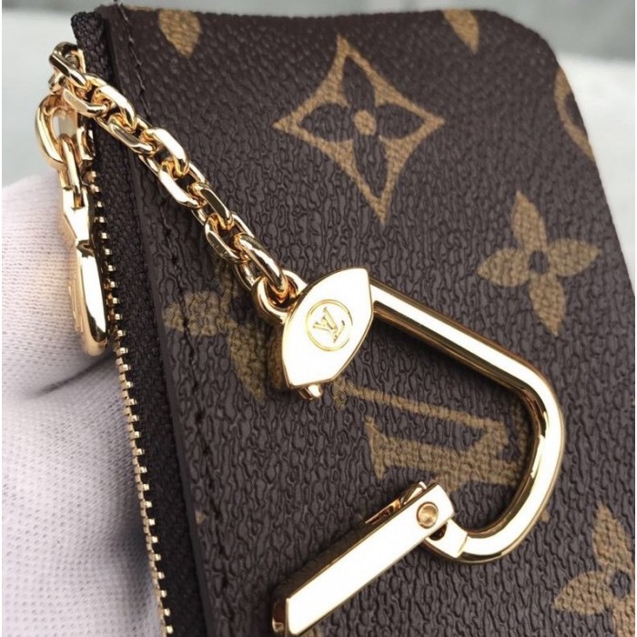 LV Monogram Canvas Key Pouch M62650