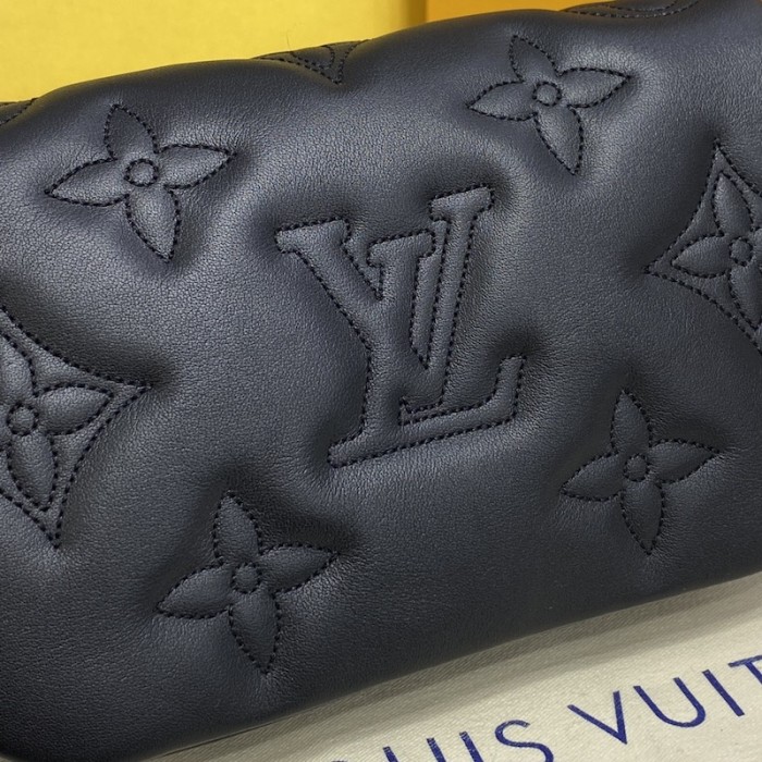 l**is V*t*n bubblegram wallet on strap lv m81398
