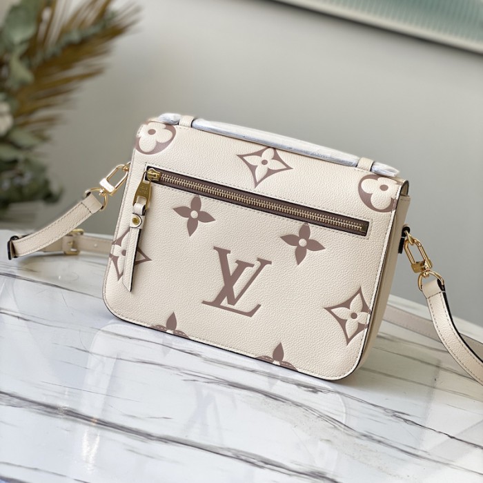 LV Monogram Empreinte Bicolor Pochette Metis M45596