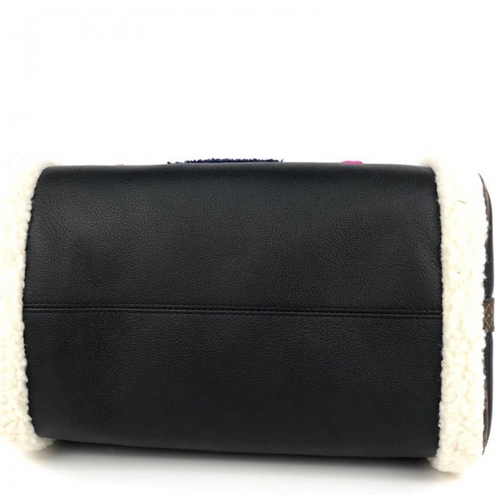 LV Cowhide Leather Speedy 30 Bandouliere M56966