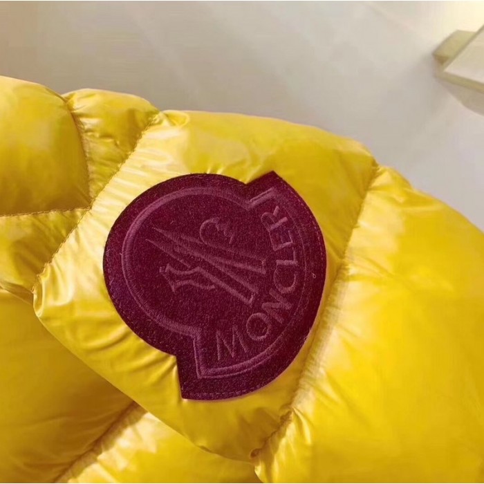 Mon dervaux Nylon laque jacket Yellow