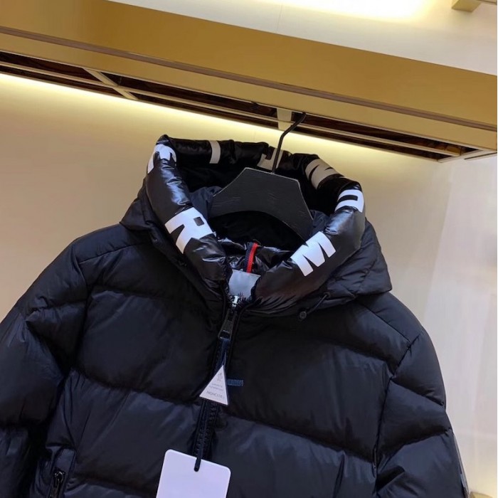 Mon Dubois Down quilted matte nylon jacket Black