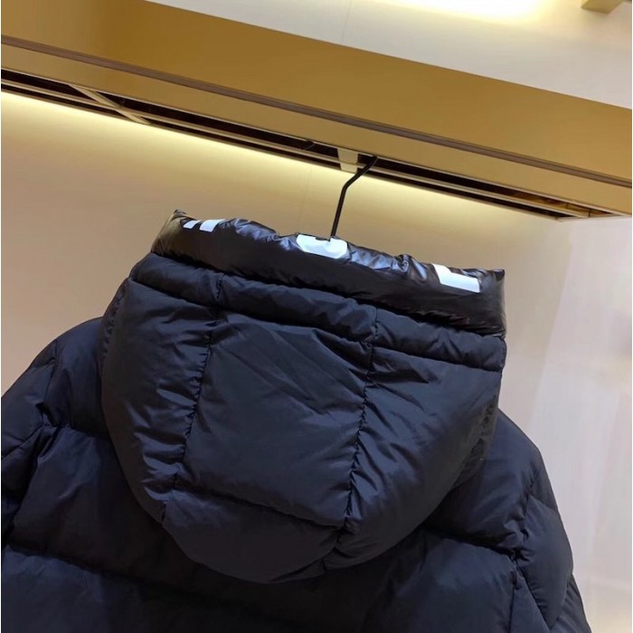 Mon Dubois Down quilted matte nylon jacket Black