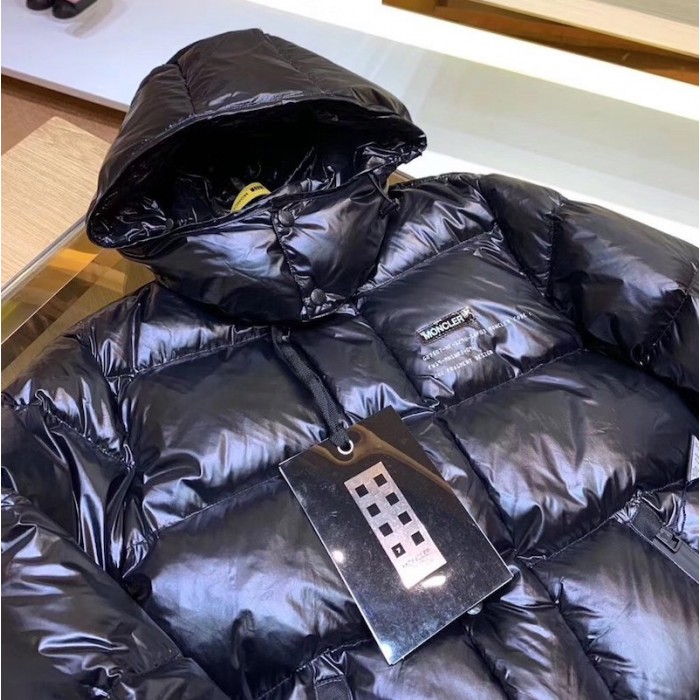 Mon Hanriot Down Nylon laque jacket Black