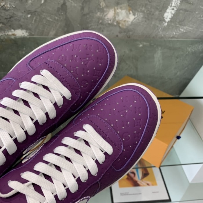 l**is V*t*n x nike air force 1s in purple