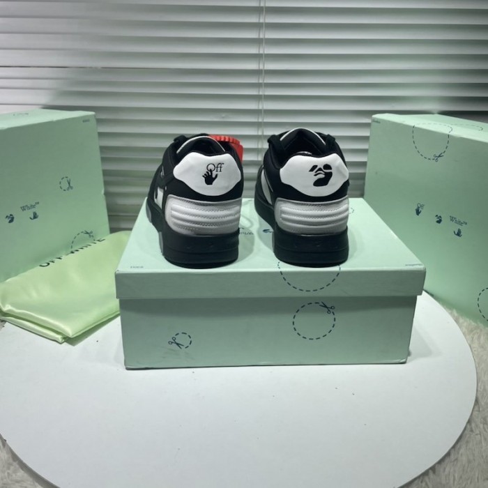 Of White Out of office "OOO" sneakers Black