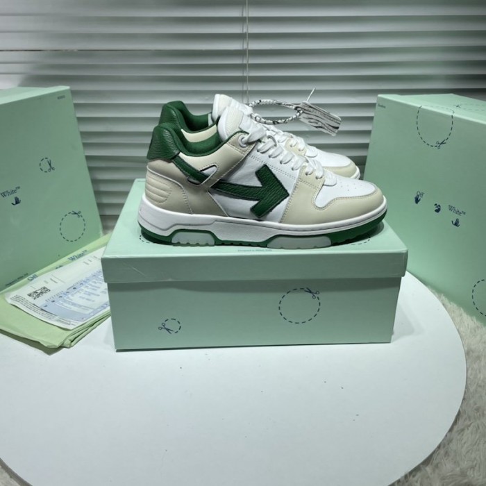 Of-White Out of office "OOO" sneakers Green