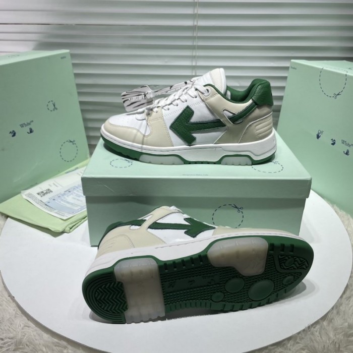 Of-White Out of office "OOO" sneakers Green