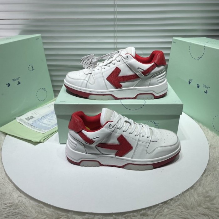 Of-White Out of office "OOO" sneakers Red