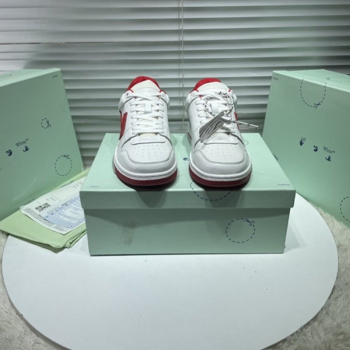 Of-White Out of office "OOO" sneakers Red