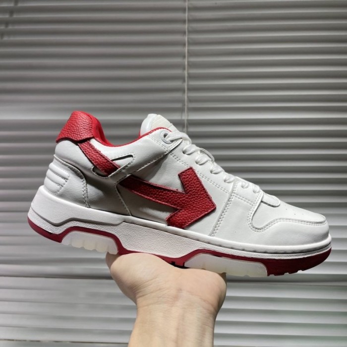 Of-White Out of office "OOO" sneakers Red