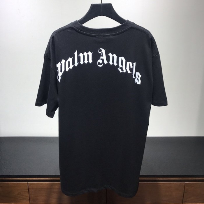 Palm Angels Bear Short Sleeves T-shirt Black / Brown