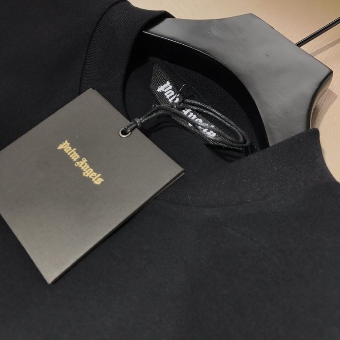 Palm Angels Bear Short Sleeves T-shirt Black / Ice