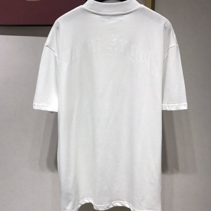 Palm Angels Bear Short Sleeves T-shirt White / Ice
