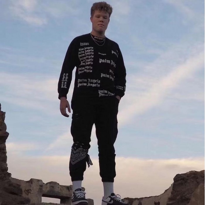 Palm Angels Full Logo Long Sleeves Black