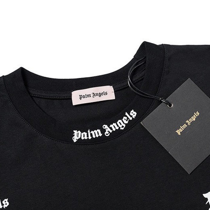Palm Angels Full Logo Long Sleeves Black