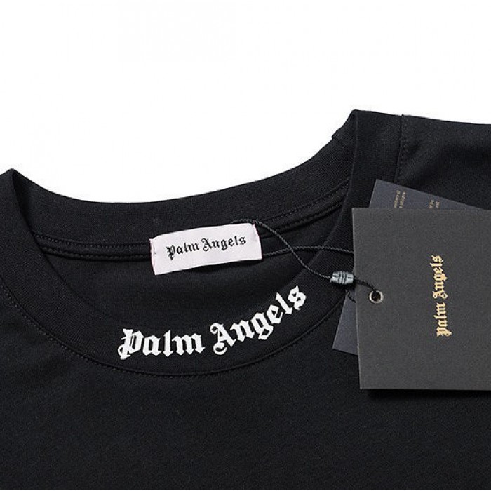 Palm Angels Logo Long Sleeves Black