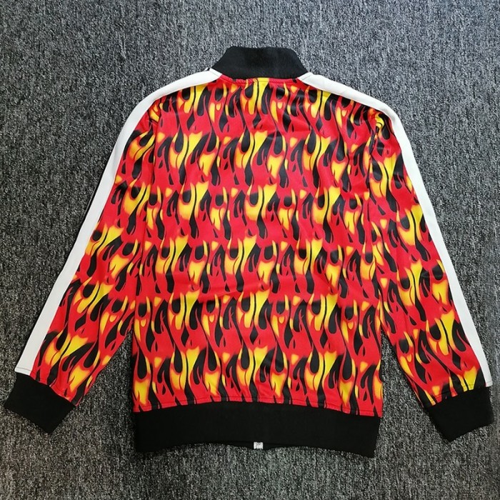 Palm Angels Burning Flames Track Jacket & Pants Tracksuit