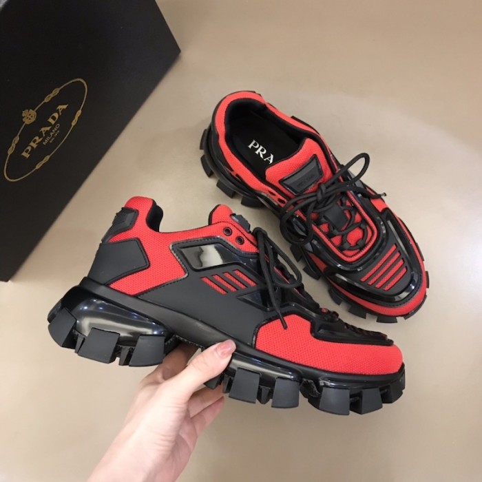 Pra*a cloudbust thunder sneakers red