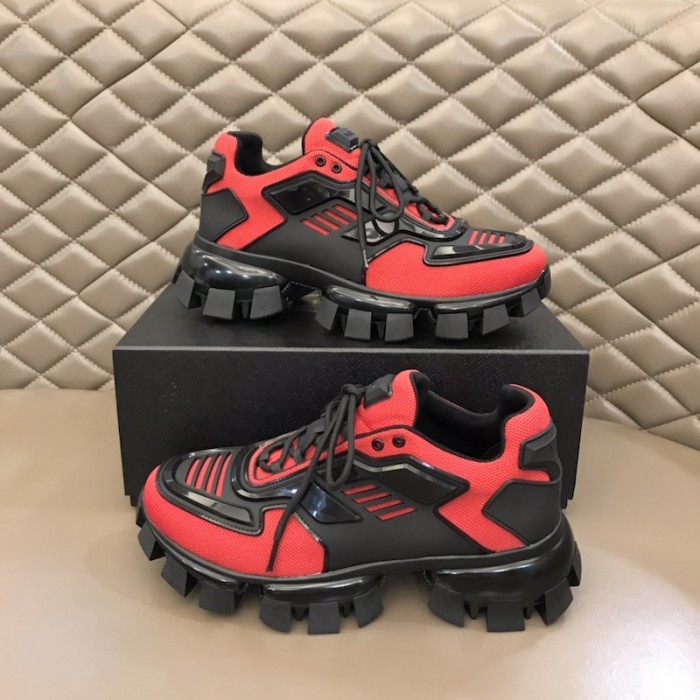 Pra*a cloudbust thunder sneakers red