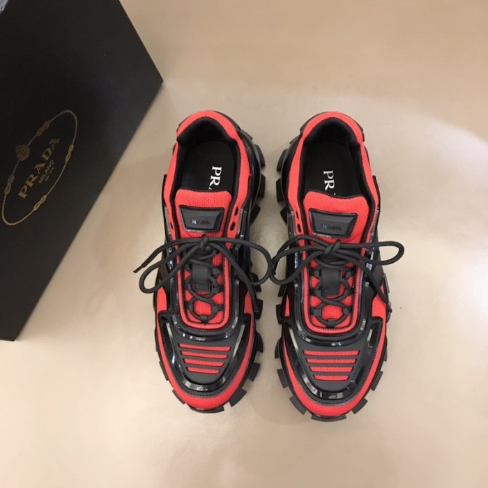 Pra*a cloudbust thunder sneakers red