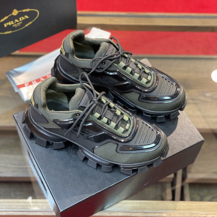 Pra*a cloudbust thunder sneakers green
