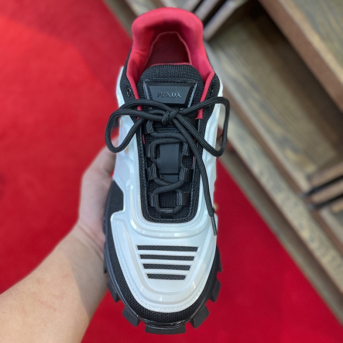 Pra*a cloudbust thunder sneakers white / red