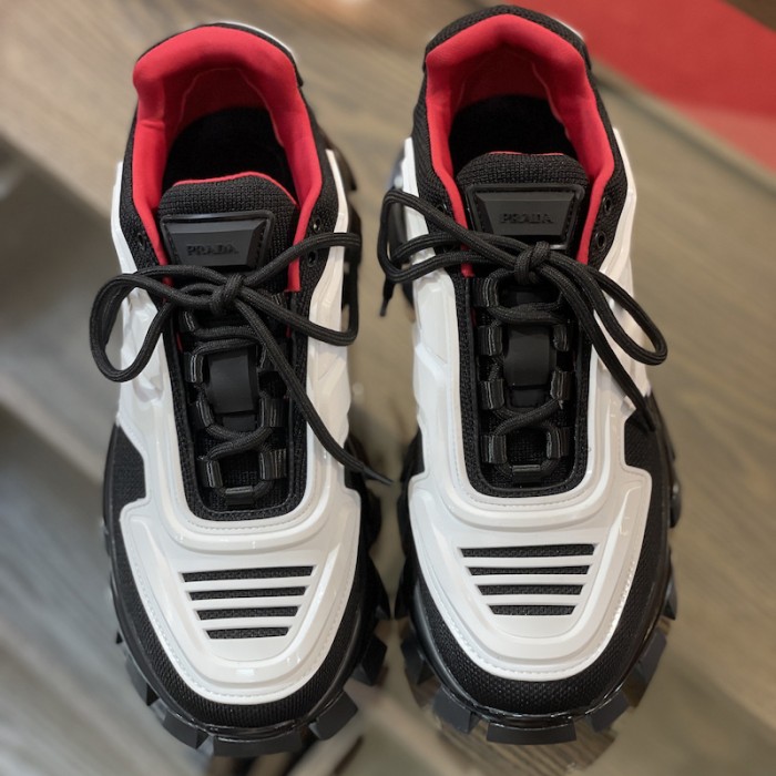 Pra*a cloudbust thunder sneakers white / red