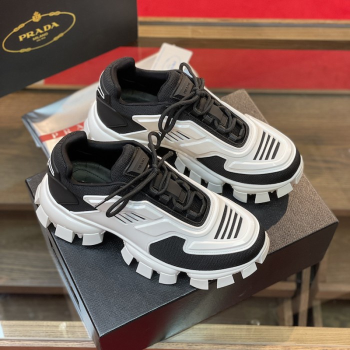 Pra*a cloudbust thunder sneakers white / black