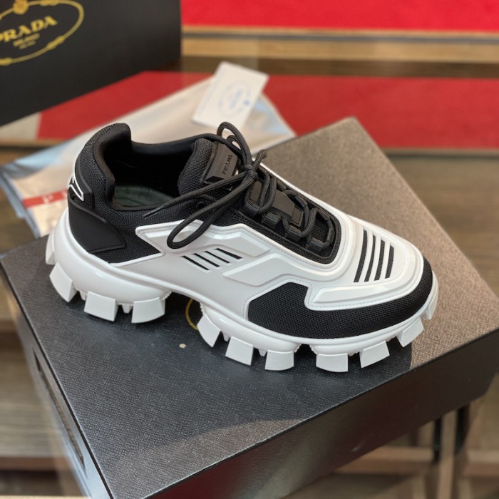 Pra*a cloudbust thunder sneakers white / black