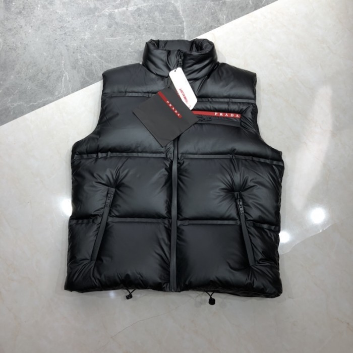 Pra*a light nylon down vest black