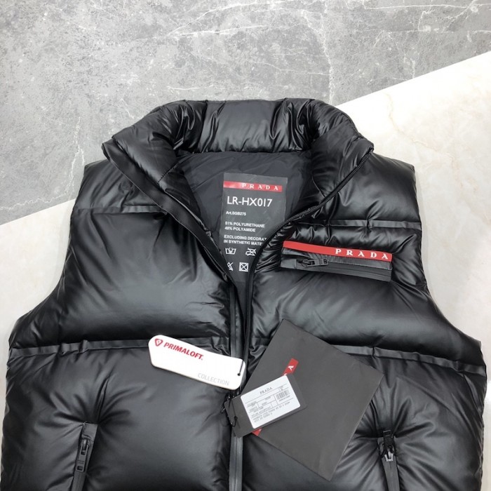Pra*a light nylon down vest black