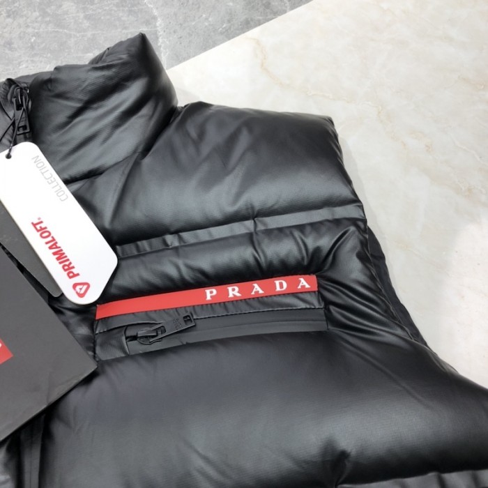 Pra*a light nylon down vest black