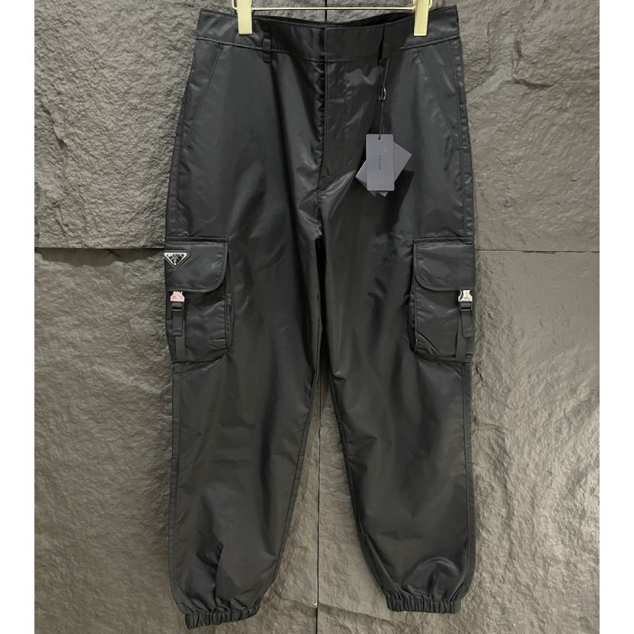 Pra*a re-nylon pants black
