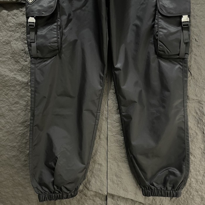 Pra*a re-nylon pants black