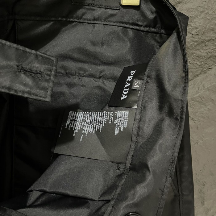 Pra*a re-nylon pants black