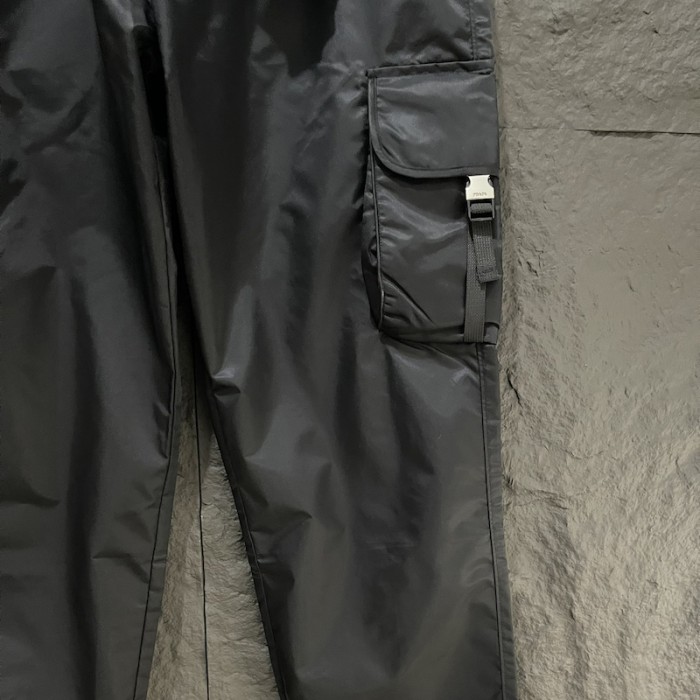 Pra*a re-nylon pants black
