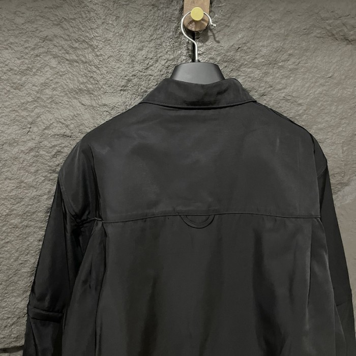 Pra*a re-nylon shirt black