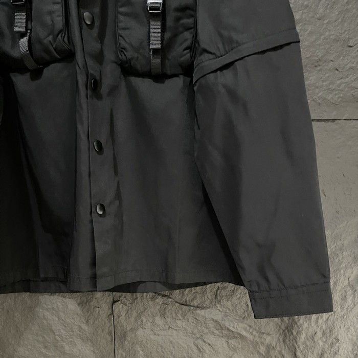 Pra*a re-nylon shirt black