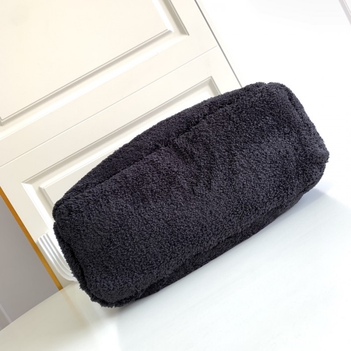 Pra*a terry tote bag black