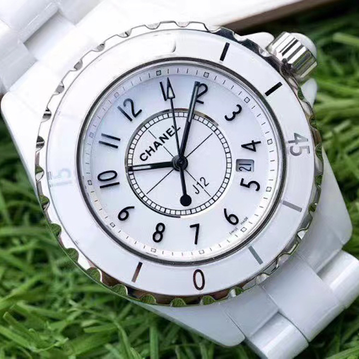 J 12 Watch 33 MM White highly resistant ceramic and steel
