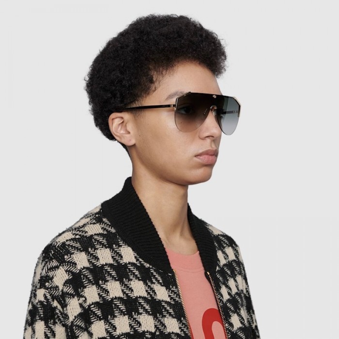 G*u*i mask sunglasses multicolor 596054