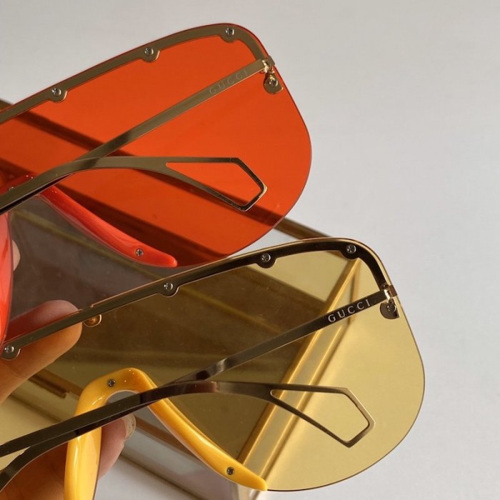 G*u*i mask sunglasses multicolor 610414
