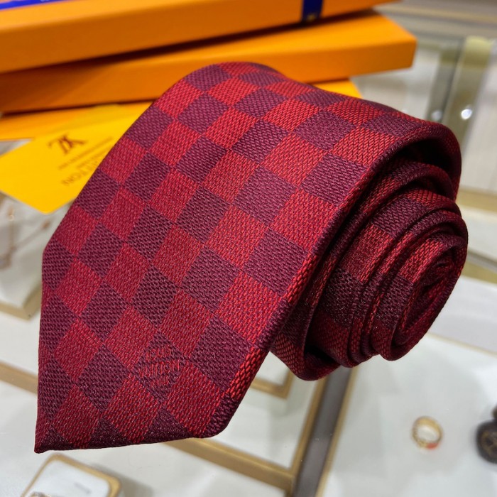 l**is V*t*n damier classique tie red