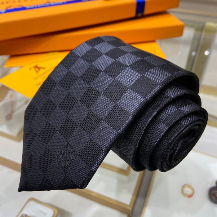 l**is V*t*n damier classique tie black m78752