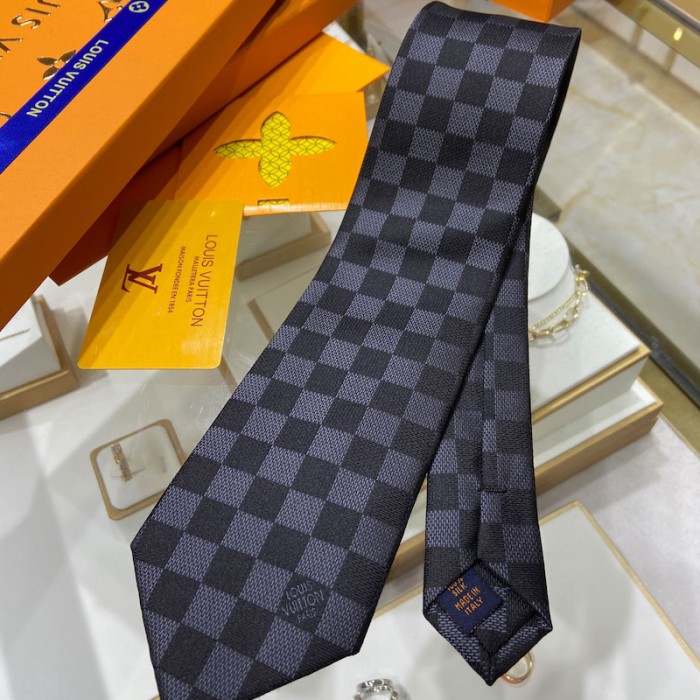l**is V*t*n damier classique tie black m78752
