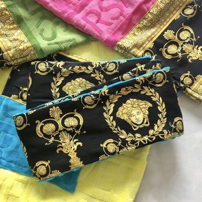 Versace I Love Baroque Bathrobe Multicolor
