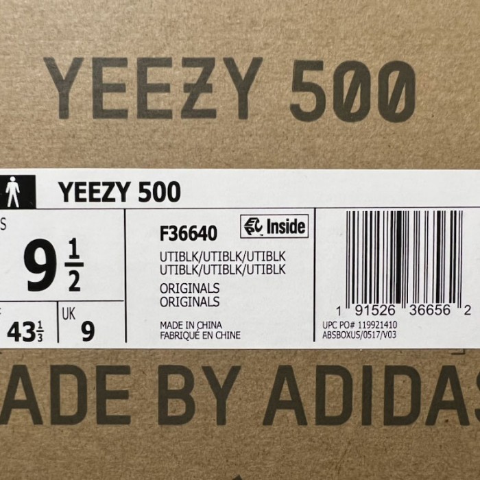 Ad*s yeezy boost 500 utility black