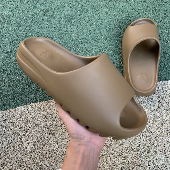 Ad*s yeezy slide sandals brown