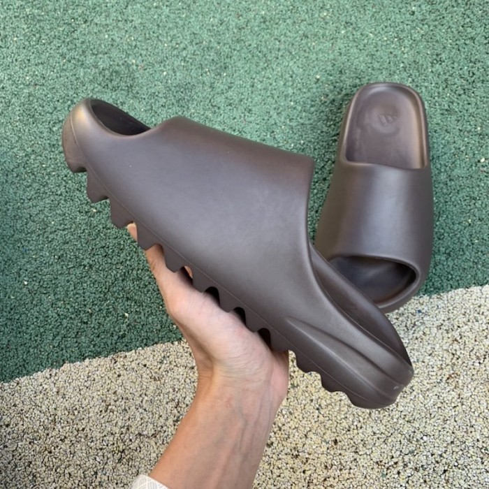 Ad*s yeezy slide sandals soot brown